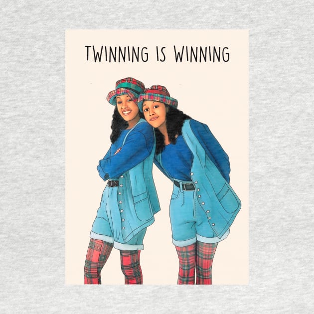 TWINNING IS WINNING by Poppy and Mabel